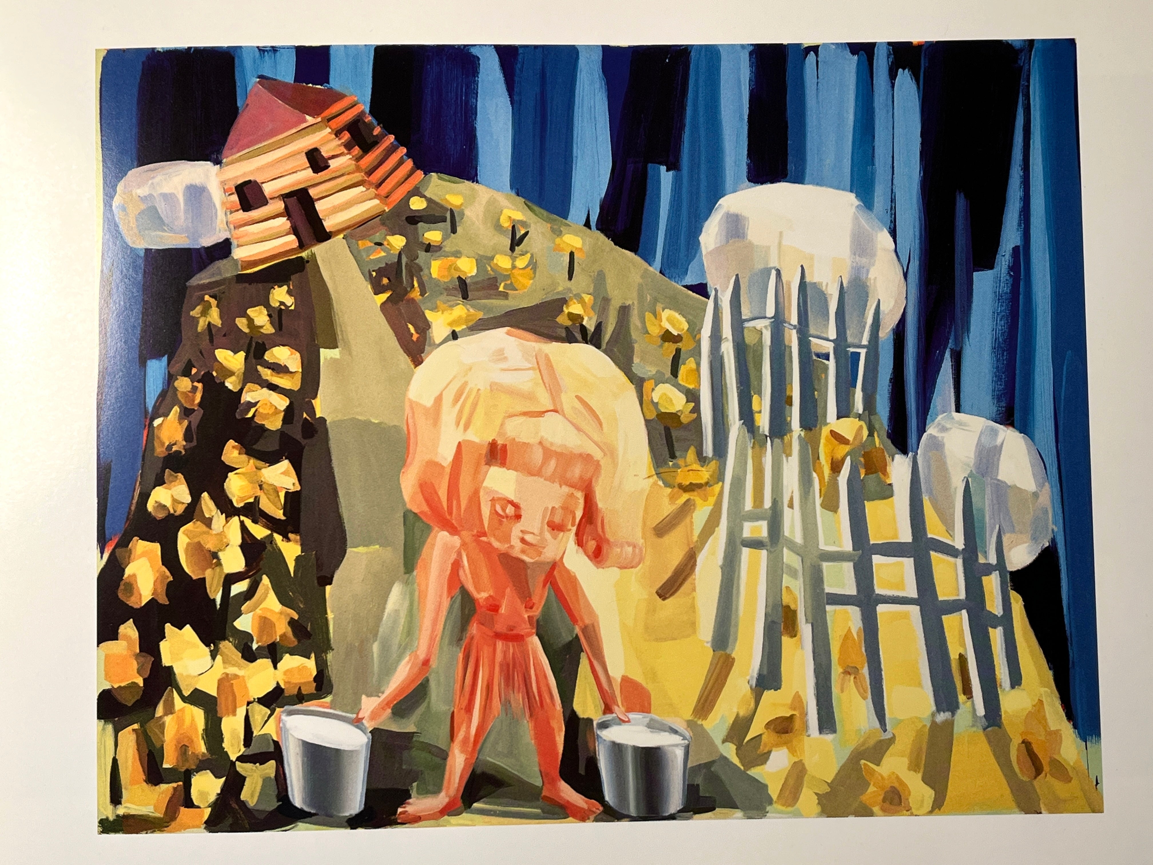 Judith Linhares Sweet Talk Art Book - Edward Thorp Gallery 2001 Rare First Edition Softcover Near Fine Condition - Perfect for Art Collectors & Contemporary Art Enthusiasts