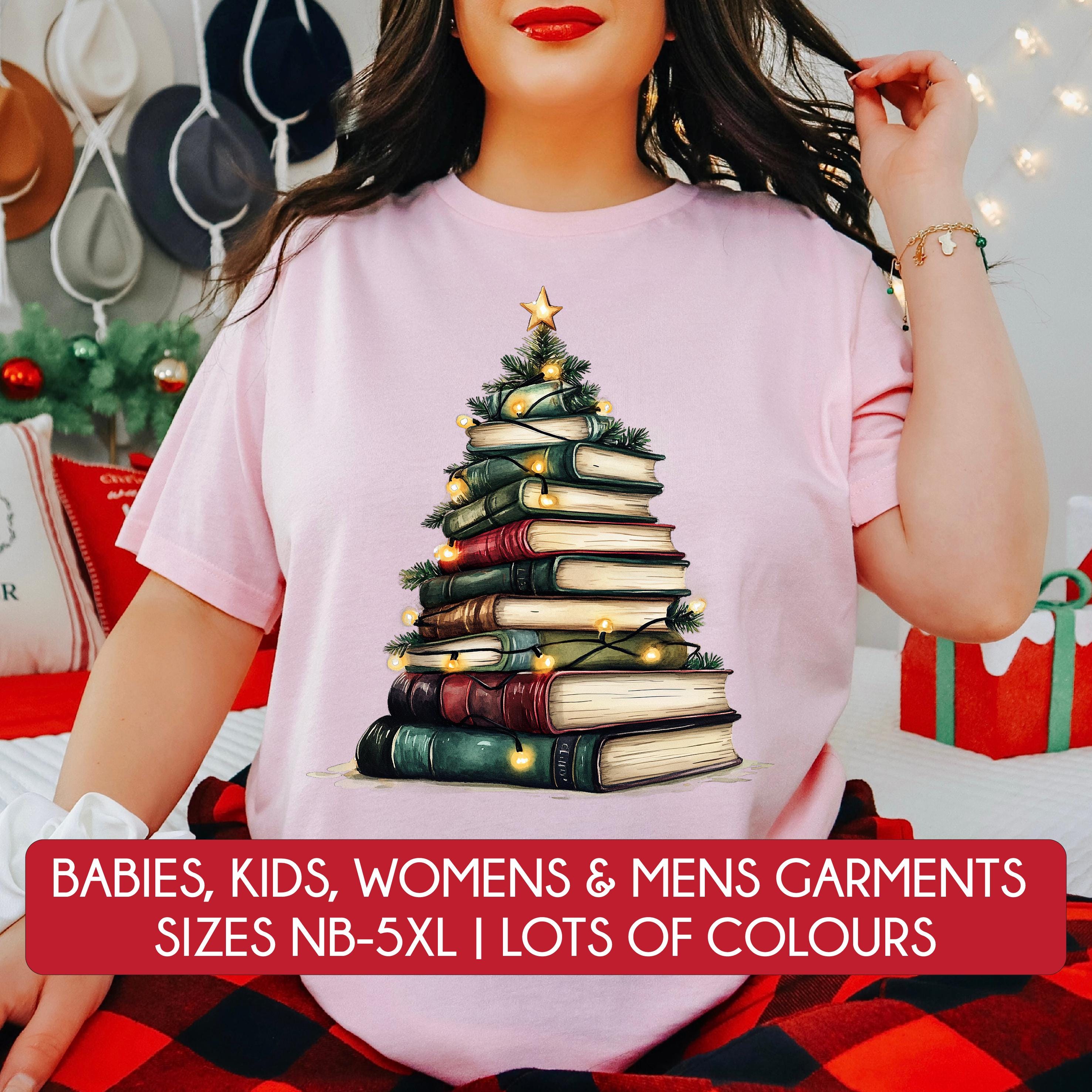 All Booked Christmas T-Shirt - Festive Holiday Graphic Tee for Men & Women - Multiple Colors Available - Perfect for Xmas Parties & Gifts