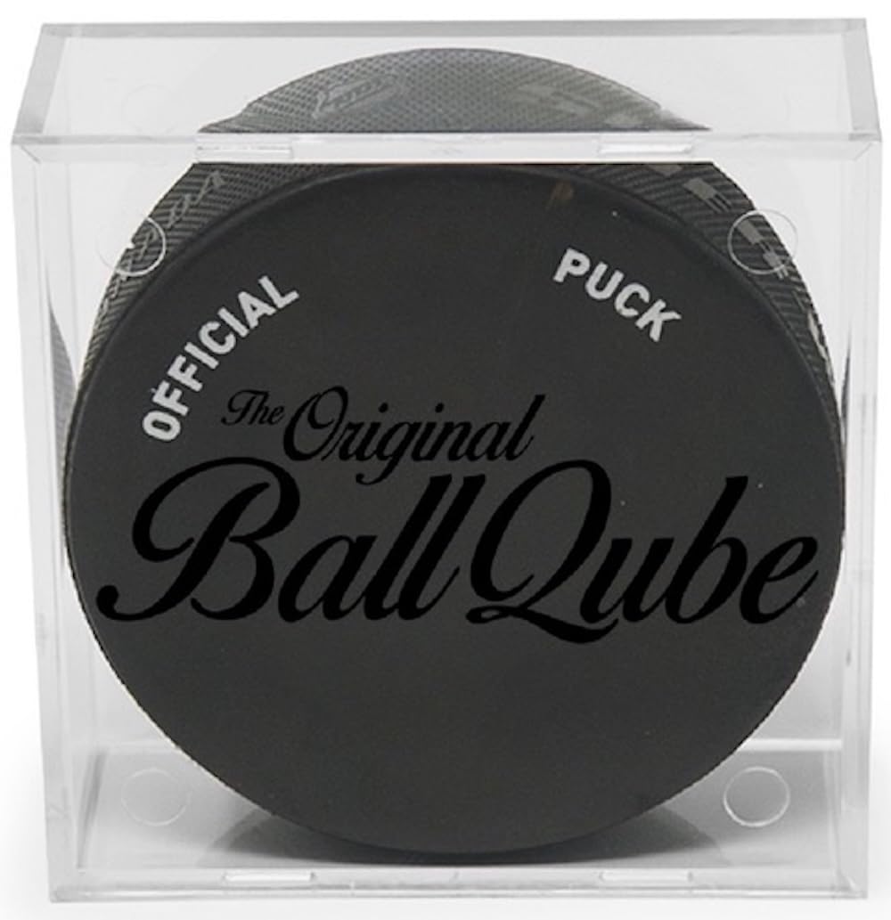 BALLQUBE Hockey Puck Display Case (10 Pack) - Clear Acrylic Puck Holder for NHL Collectibles & Memorabilia - Perfect for Trophy Showcase, Playoff Displays & Sports Man Cave Decor