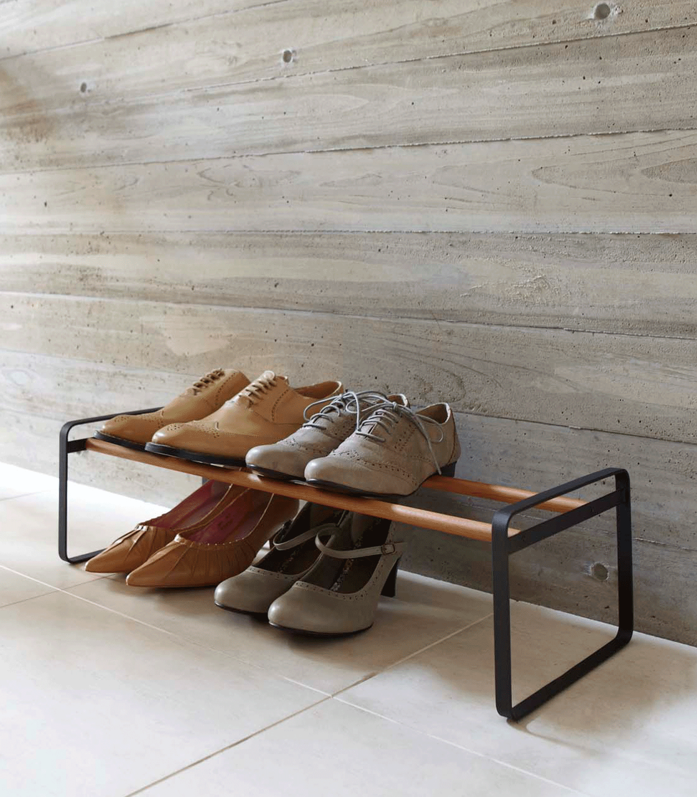 7-Tier Stackable Shoe Rack - Heavy Duty Steel Shoe Organizer for Closet, Entryway & Bedroom Storage