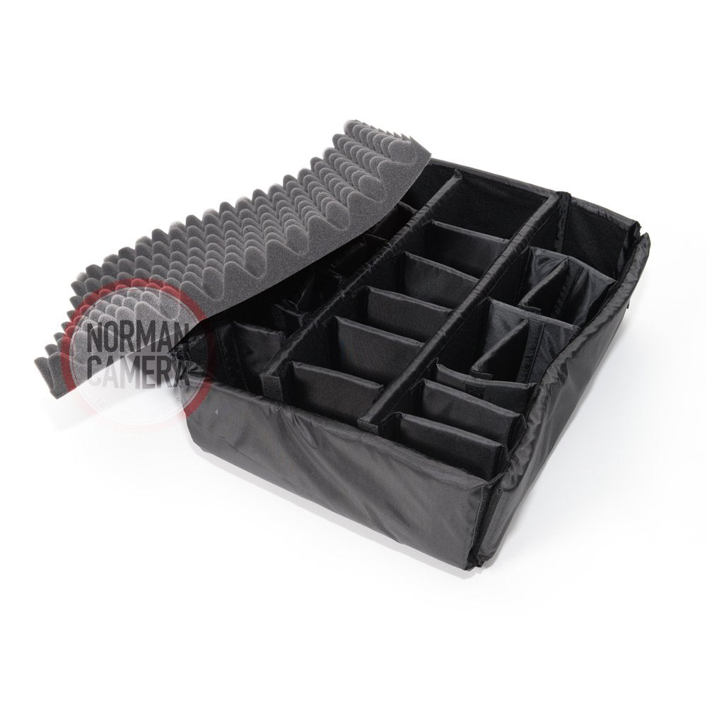 Pelican 1550 Padded Divider Set - Waterproof Protective Case Insert for Cameras, Electronics & Tools - Perfect for Travel, Outdoor Adventures & Equipment Storage