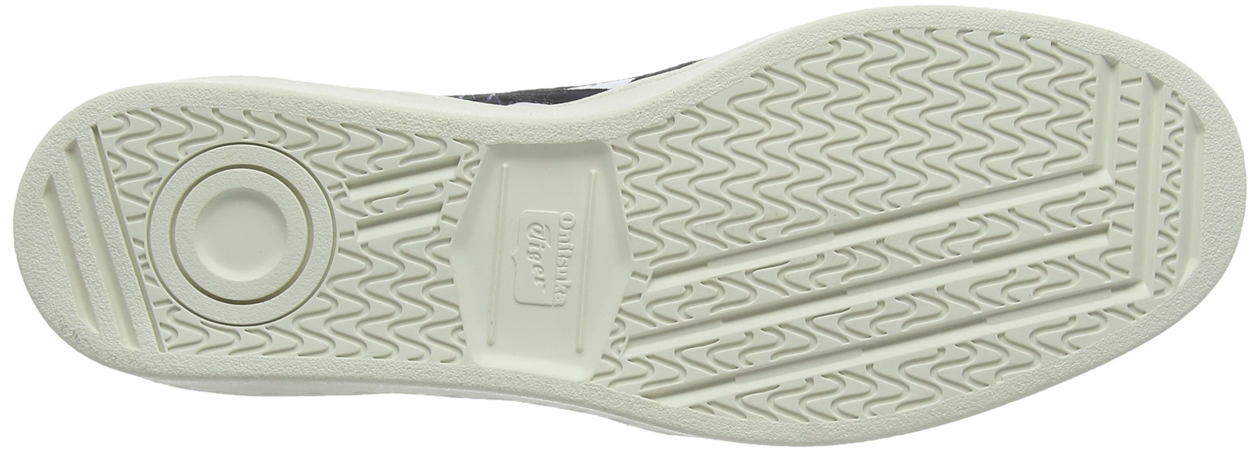 Onitsuka Tiger Men's Mexico 66 Low-Top Sneakers - White/Black (0190) - Size 6 UK - Classic Casual Shoes for Everyday Wear & Street Style Fashion