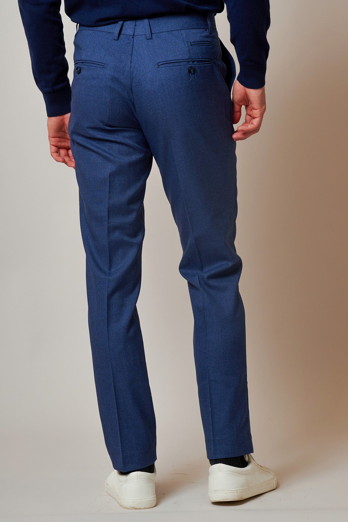 ASHLEY Navy Blue Two Piece Suit for Women | Professional Business Outfit | Office Wear & Formal Occasions