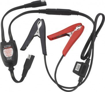 BC2AY Insulated Battery Charger Clips with Y-Connector - Heavy Duty Alligator Clips for Car Battery Charging, Solar Panel & Power Supply Connections - Perfect for Automotive, Marine & DIY Electrical Projects