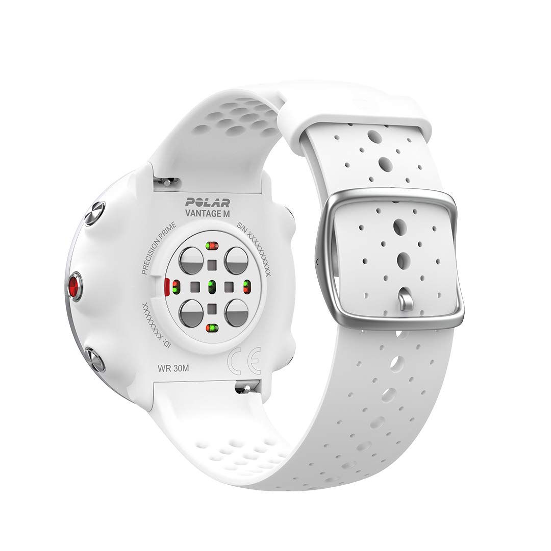 Polar Unisex Multisport GPS Watch - White, S/M Size - Perfect for Running, Swimming & Fitness Tracking