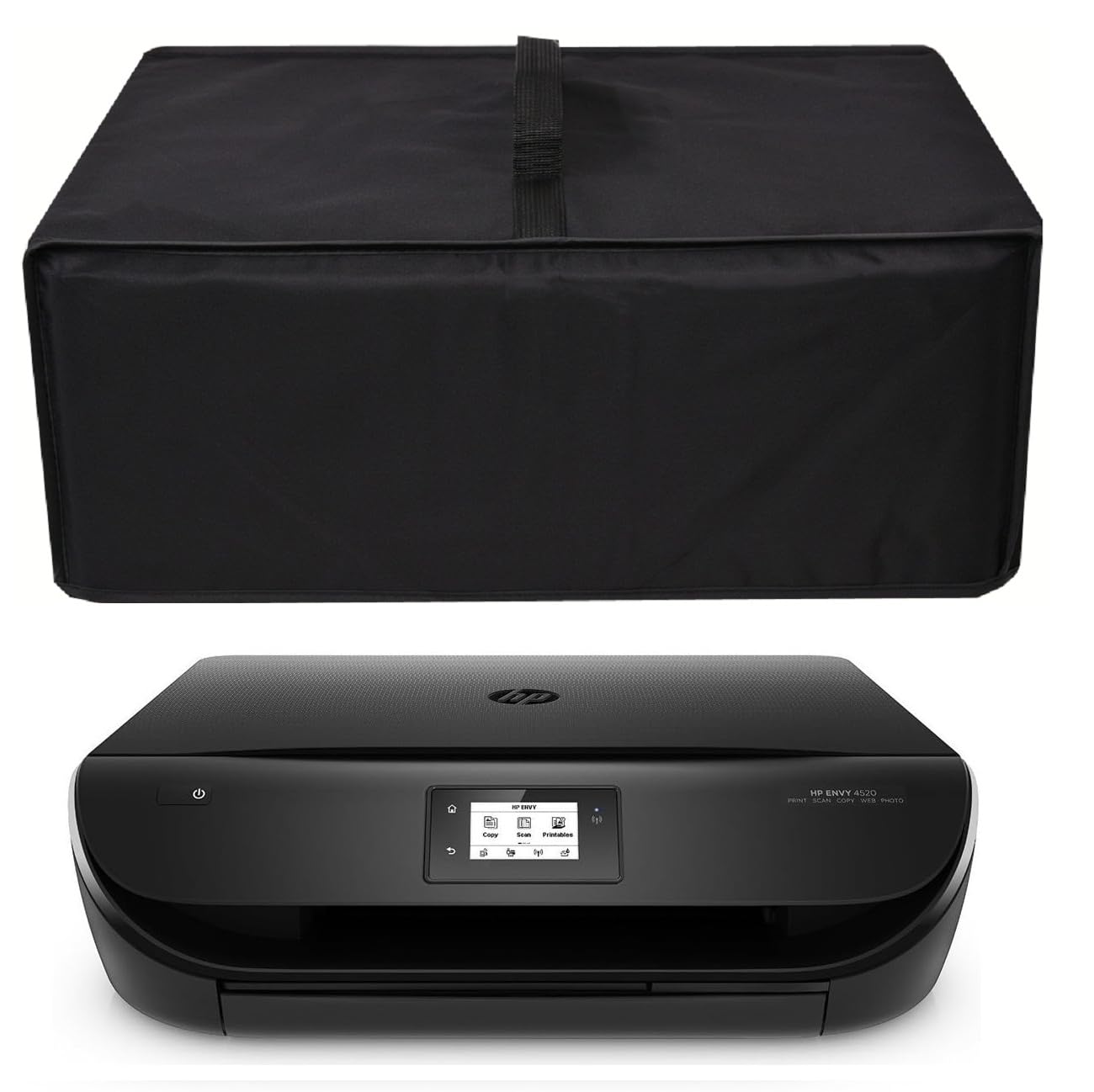 Heavy Duty Waterproof Nylon Printer Dust Cover - Compatible with HP ENVY 4500/4502/4504/4505/4520/4525/5530/5535, Epson WorkForce & Canon PIXMA MG7750 Wireless Photo Printers - Perfect for Home Office & Studio Protection