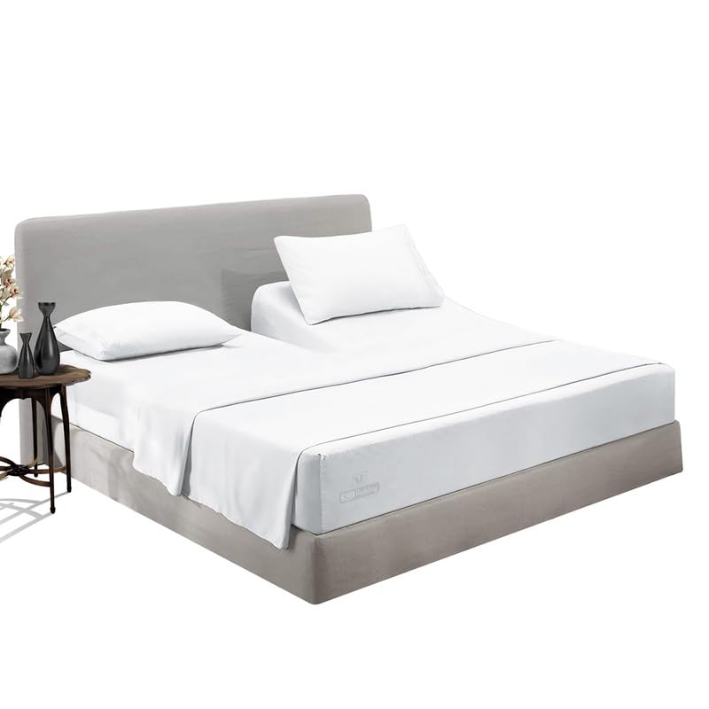 Premium 100% Egyptian Cotton Fitted Sheet for Adjustable Beds - 36