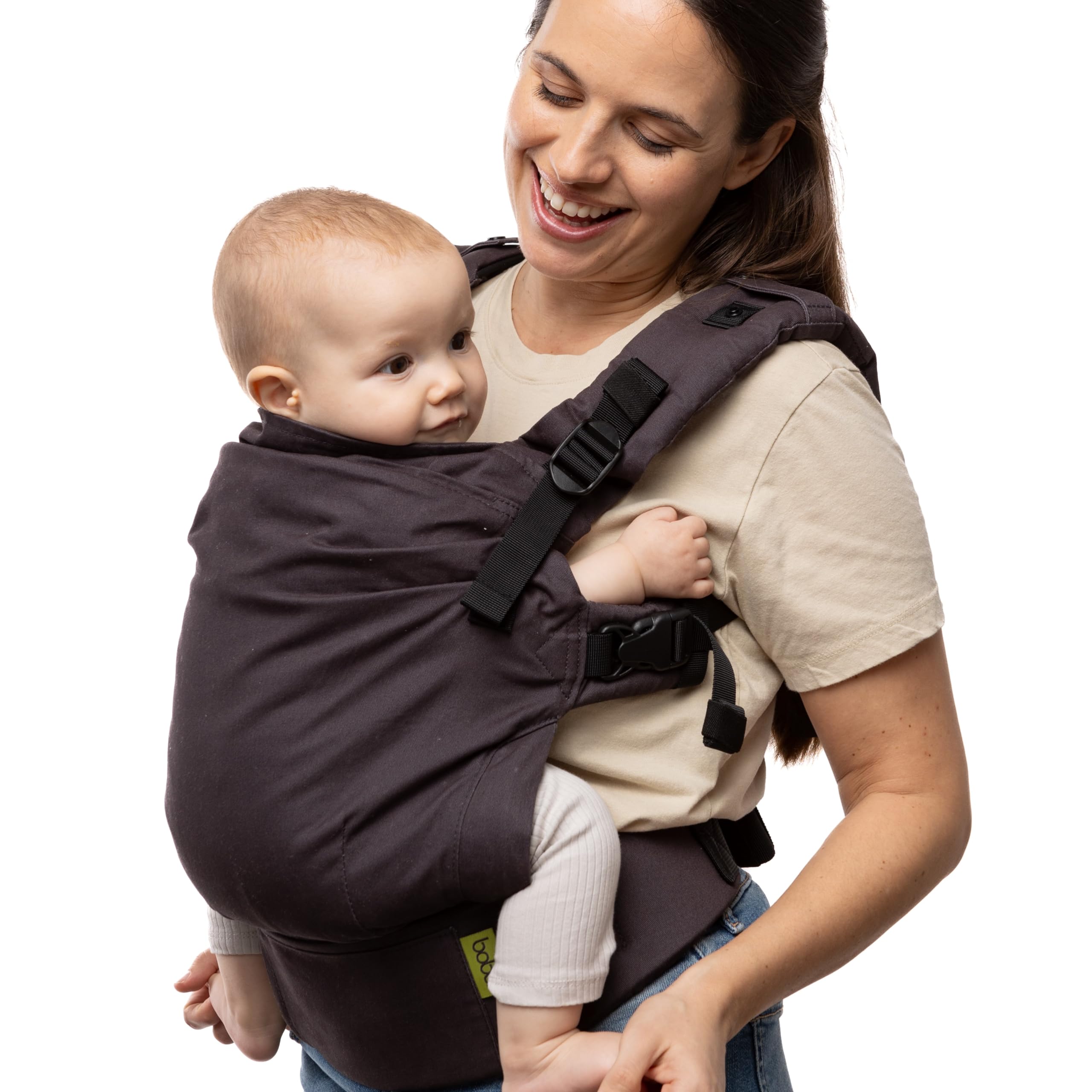 Premium Boba X Baby Carrier in Charcoal - Ergonomic, Hands-Free Infant Carrier for Hiking, Travel & Everyday Use - Comfortable & Adjustable for Newborns to Toddlers