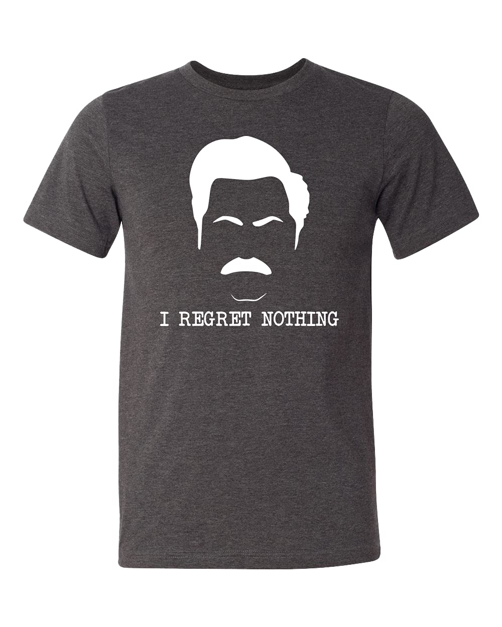 Ron Swanson Funny T-Shirt | Parks and Recreation Merchandise | 'I Regret Nothing' Quote Shirt | Leslie Knope Fan Apparel | Swanson 2020 Collection | Parks and Rec Gift for Fans - Perfect for Cosplay, TV Show Marathons & Comedy Lovers