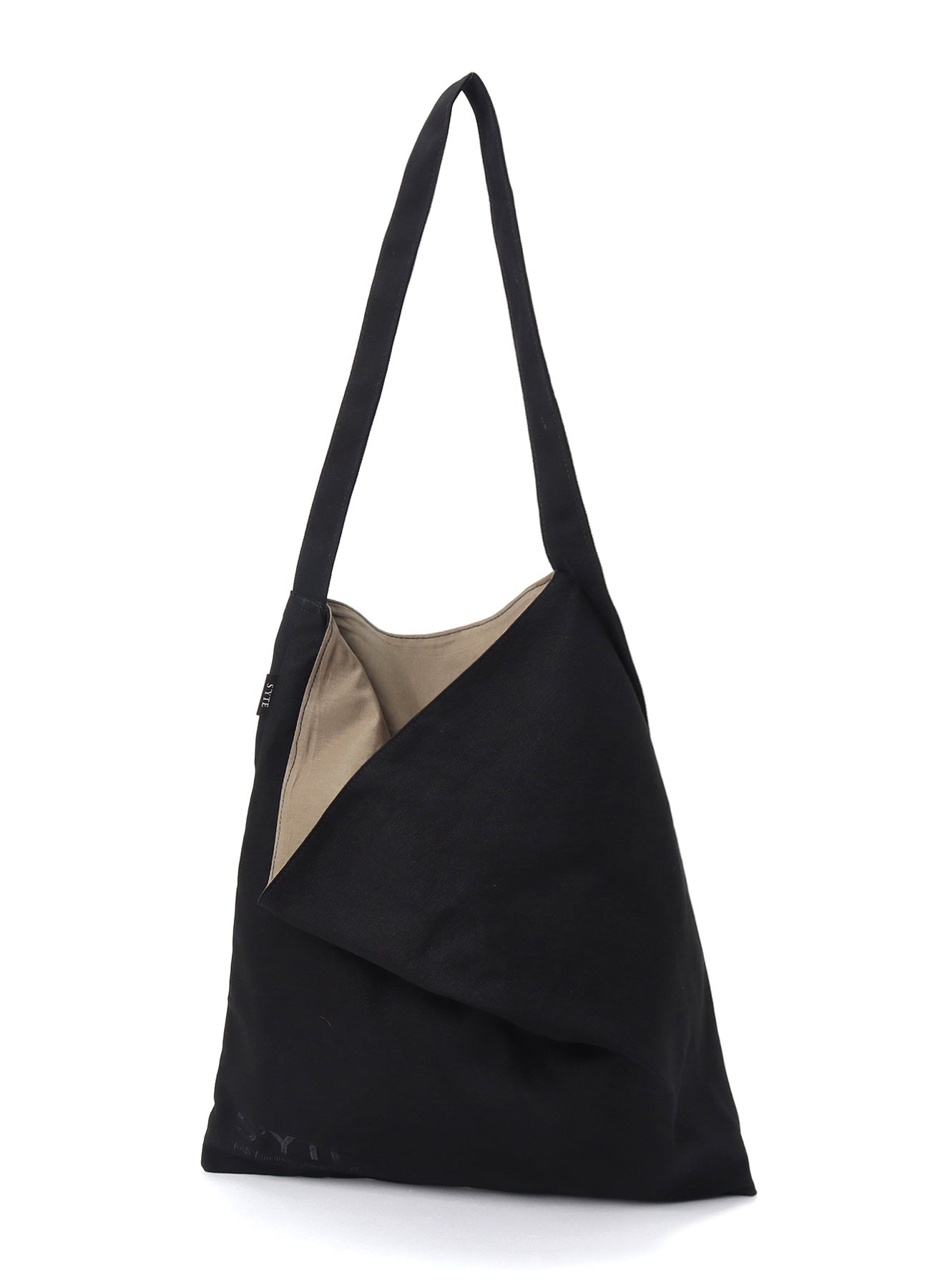 Stylish Cotton Canvas Distressed Design Tote Bag - Perfect for Shopping, Travel, and Everyday Use