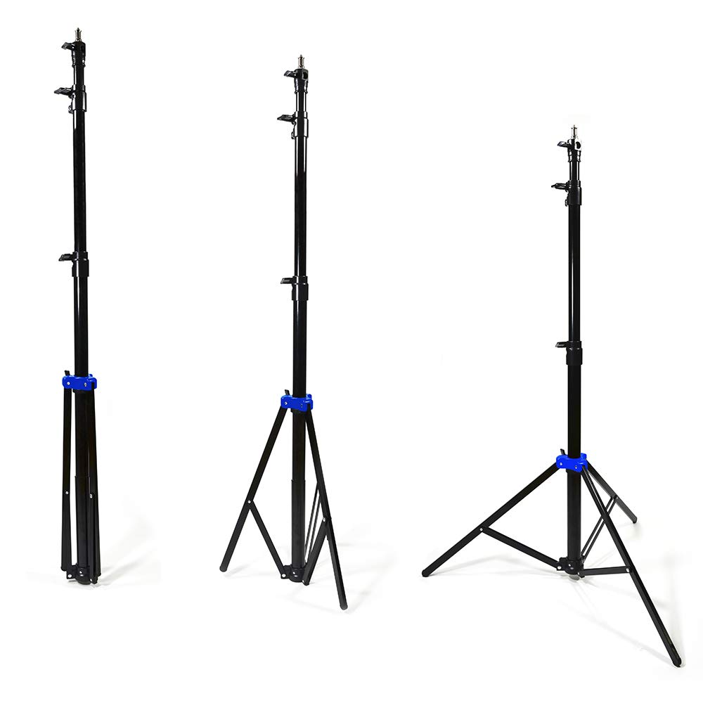Savage Drop Stand Easy Set Light Stand - 13ft Aluminum Photography Light Stand for Studio, Video & Photo Shoot - Heavy Duty & Portable Tripod for Lighting Equipment