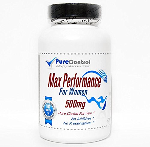 PureControl Supplements Max Performance for Women - 180 Capsules | Pure & Natural Energy Boost | Perfect for Workouts, Focus & Daily Vitality