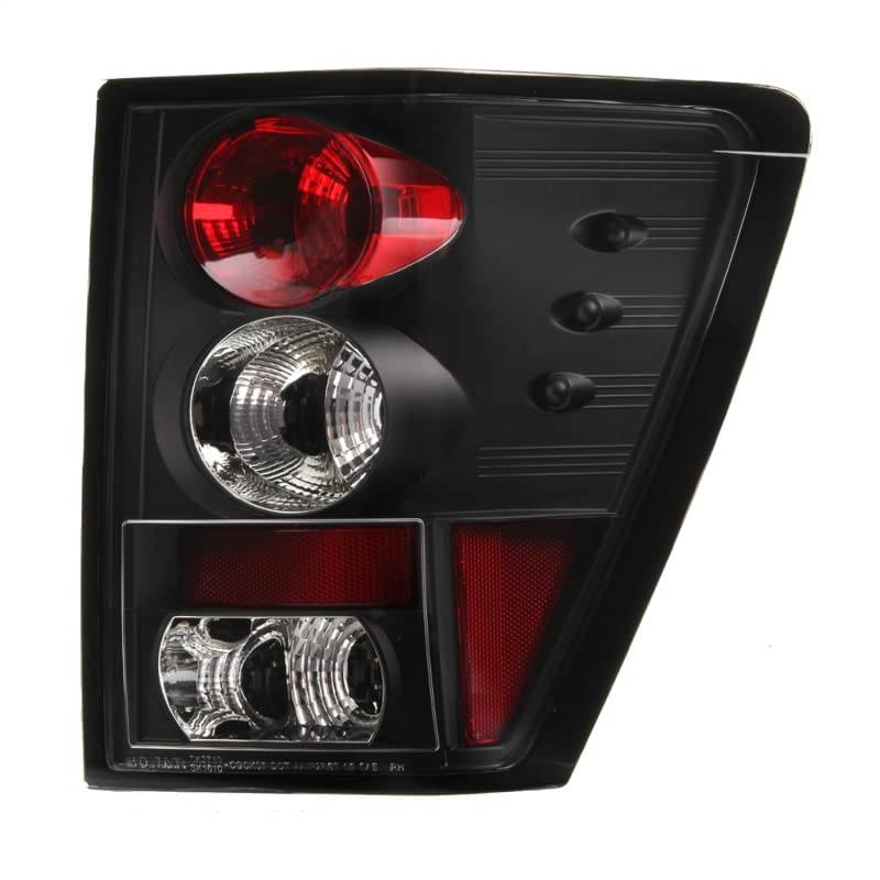 Spyder Auto 5005502 Euro Style LED Tail Lights - Black/Clear Smoke Lens - Compatible with [Vehicle Model] - Enhances Rear Visibility & Style for Night Driving