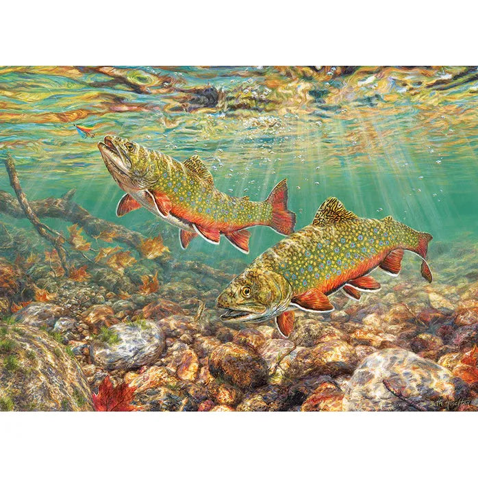 Premium Brook Trout Fishing Lure PZ1000 - Realistic Bait for Freshwater Fishing - Ideal for Trout, Bass, and Salmon - Perfect for Streams, Rivers, and Lakes