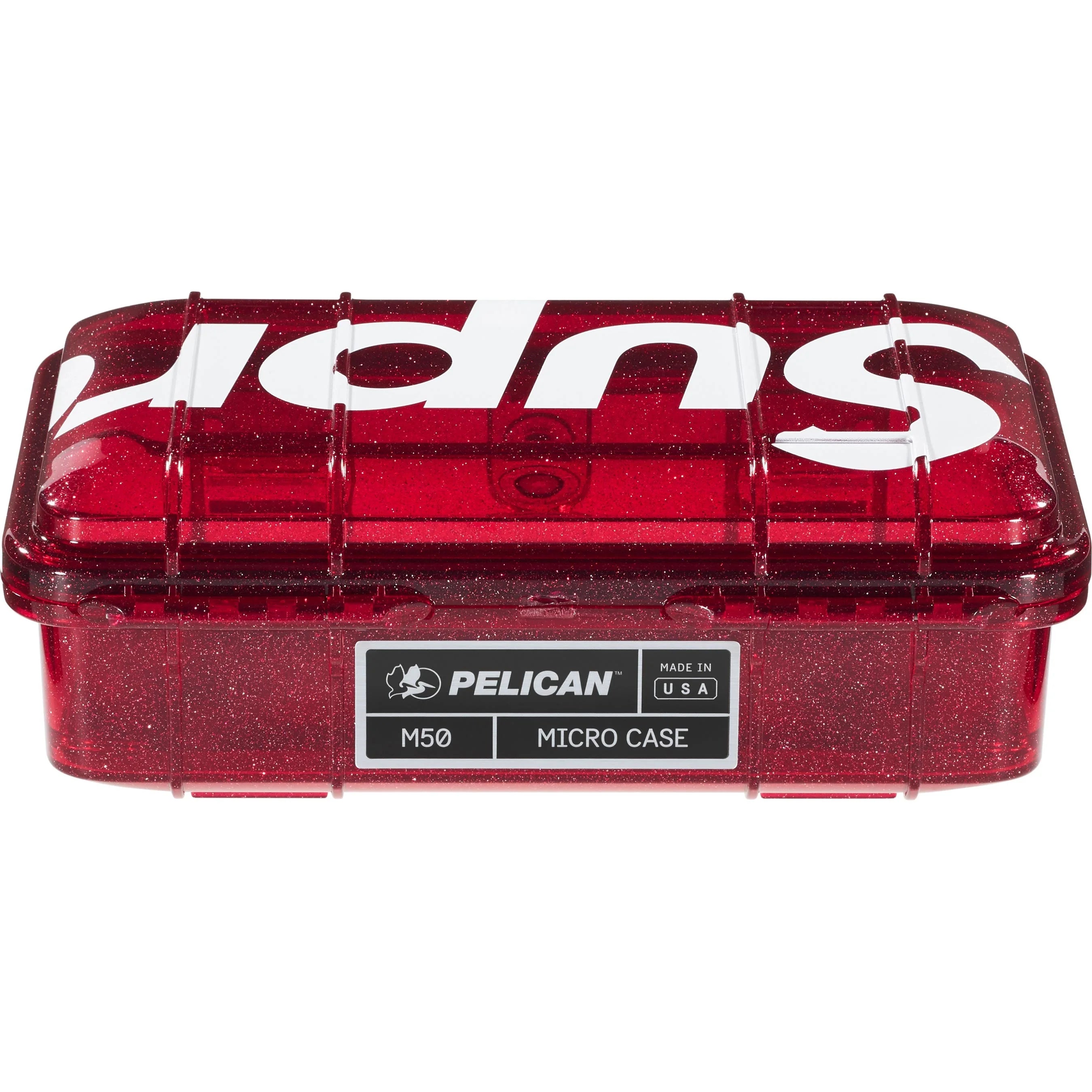 SUPREME 24FW PELICAN Waterproof M50 Micro Case - Durable Protective Storage for Electronics, Cameras & Valuables - Perfect for Travel, Outdoor Adventures & Professional Use