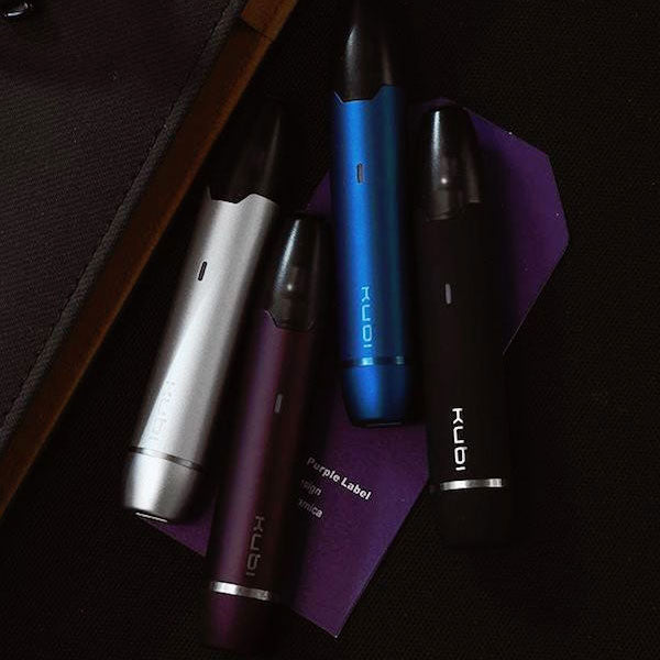 Hotcig Kubi Pod System Kit - 550mAh Rechargeable Vape Pen | Portable & Lightweight for On-The-Go Vaping | Perfect for Travel, Work & Outdoor Activities