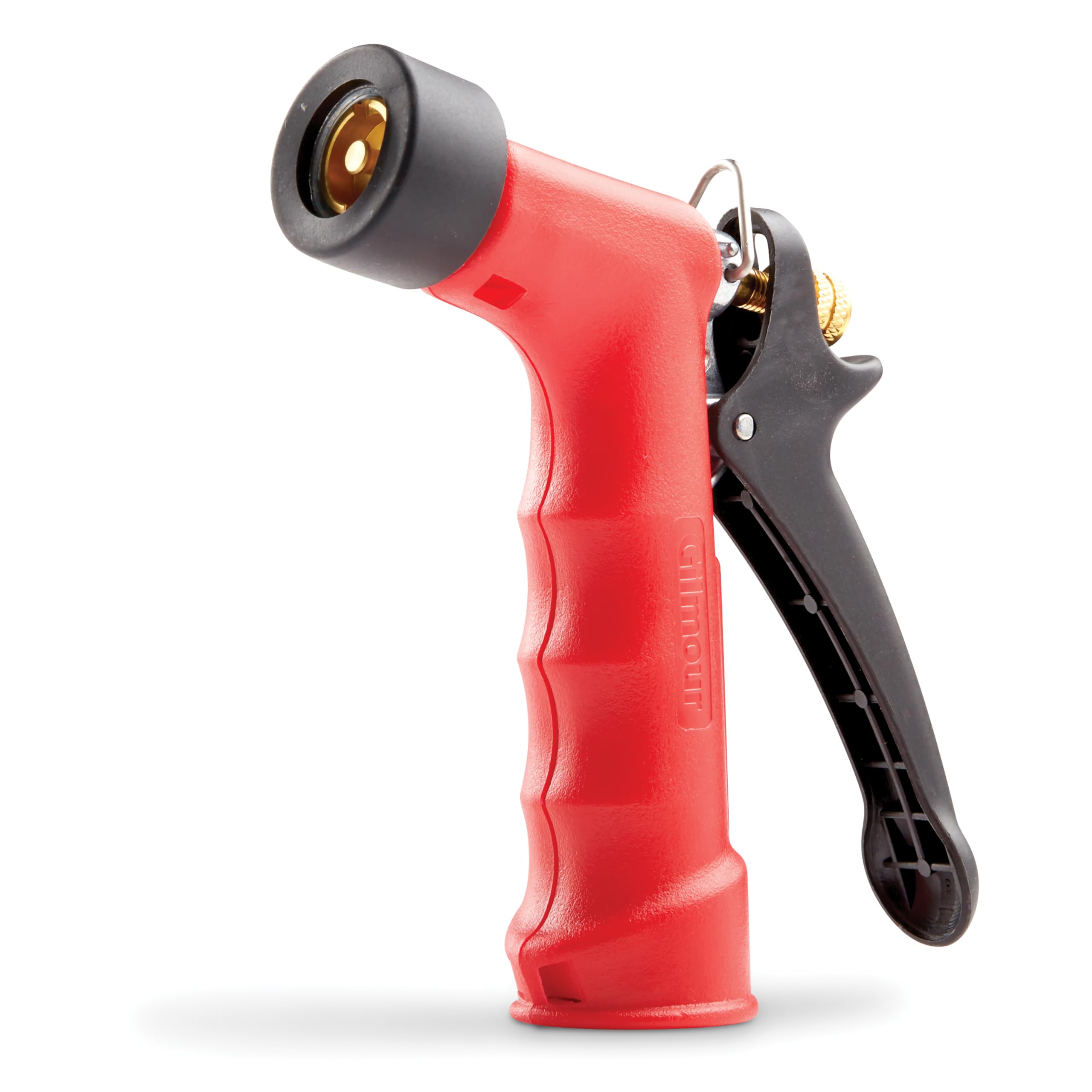 Gilmour Medium Duty Garden Hose Nozzle with Insulated Grip - Hot Water Resistant Spray Nozzle for Watering Plants, Washing Cars & Outdoor Cleaning | Perfect for Gardening, Car Washing & Patio Maintenance