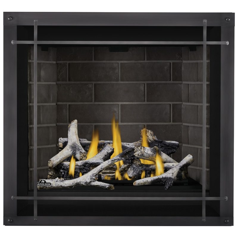 Napoleon Altitude X 36 Inch Direct Vent Gas Fireplace - AX36 Model | Indoor Home Heating Solution for Living Rooms & Bedrooms