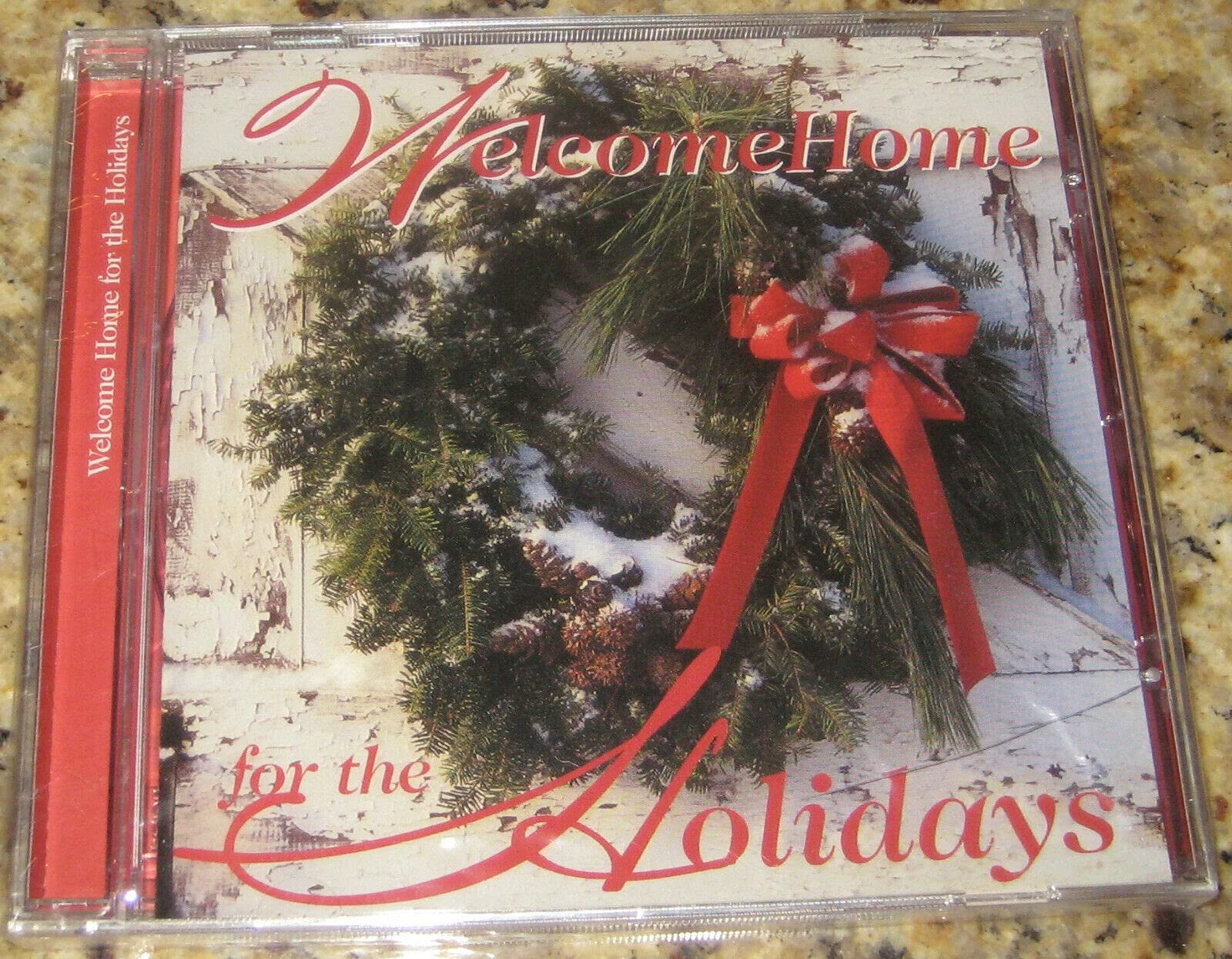 Welcome Home for the Holidays - Cozy Christmas Decorations & Festive Home Accents for Family Gatherings & Holiday Celebrations