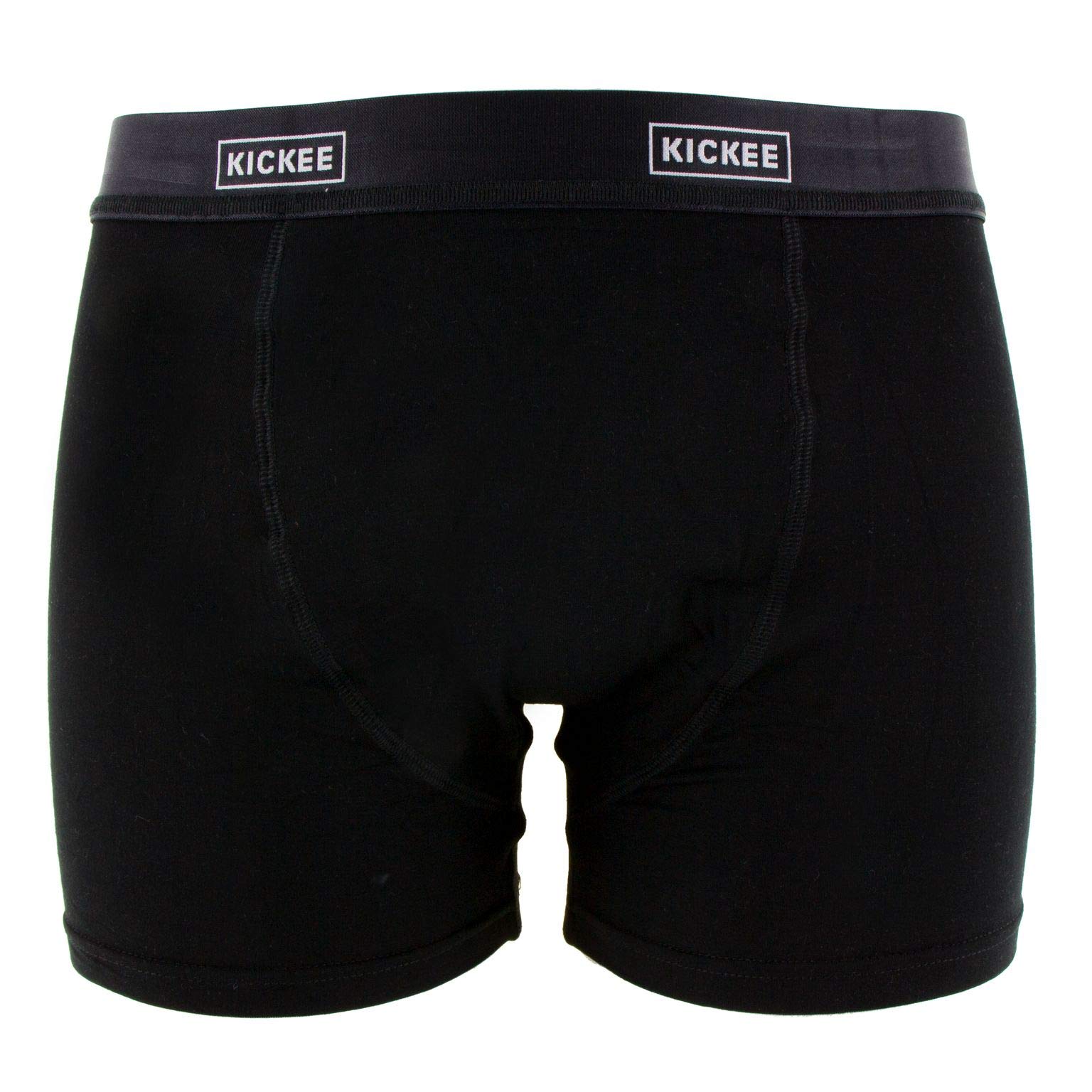 KICKEE Men's Boxer Brief Underwear - Ultra Soft & Breathable Cotton Boxers for Everyday Comfort - Perfect for Workout, Lounge & Sleep