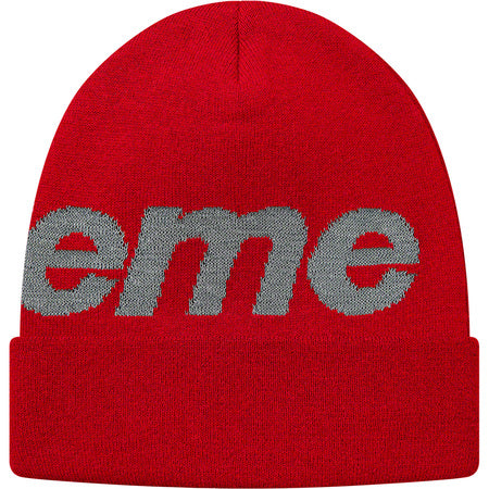 Supreme Big Logo Beanie Winter Hat - Warm Knit Skull Cap for Men & Women - Streetwear Fashion Accessory for Cold Weather, Outdoor Sports & Urban Style