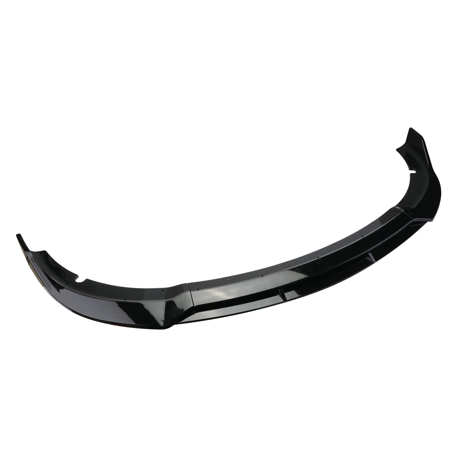 2015-2022 Dodge Charger SRT Glossy Black ABS Front Bumper Lip Spoiler 4PC Set - Aggressive Styling Upgrade for Street Racing & Car Shows