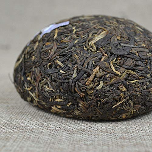 Premium 2012 Yunnan Menghai Raw Puerh Tea Cake - Spring Bud Green Tuo Cha (250g) | Authentic Sheng Puer Tea from Menghai Tea Factory | Perfect for Tea Ceremonies, Gifts & Daily Wellness