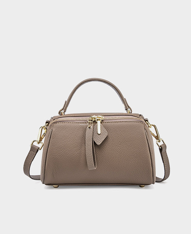 Minimalist Small Boston Bag - Stylish & Compact Crossbody Shoulder Bag for Women & Men | Perfect for Travel, Work & Everyday Use