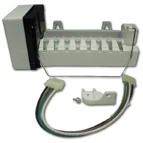 ClimaTek Refrigerator Ice Maker Replacement - Compatible with Amana AP4007582 - Easy Installation for Fresh Ice at Home, Parties & Outdoor Events