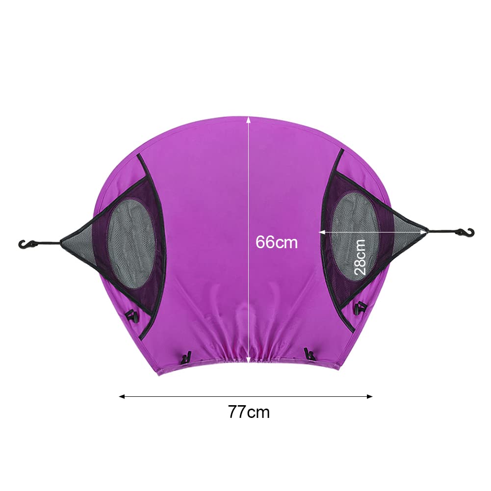 Universal Baby Stroller Sun Shade - Blackout Canopy Cover with UV Protection for Strollers, Car Seats & Prams | Rain & Sun Shield for Outdoor Walks, Park Visits & Travel