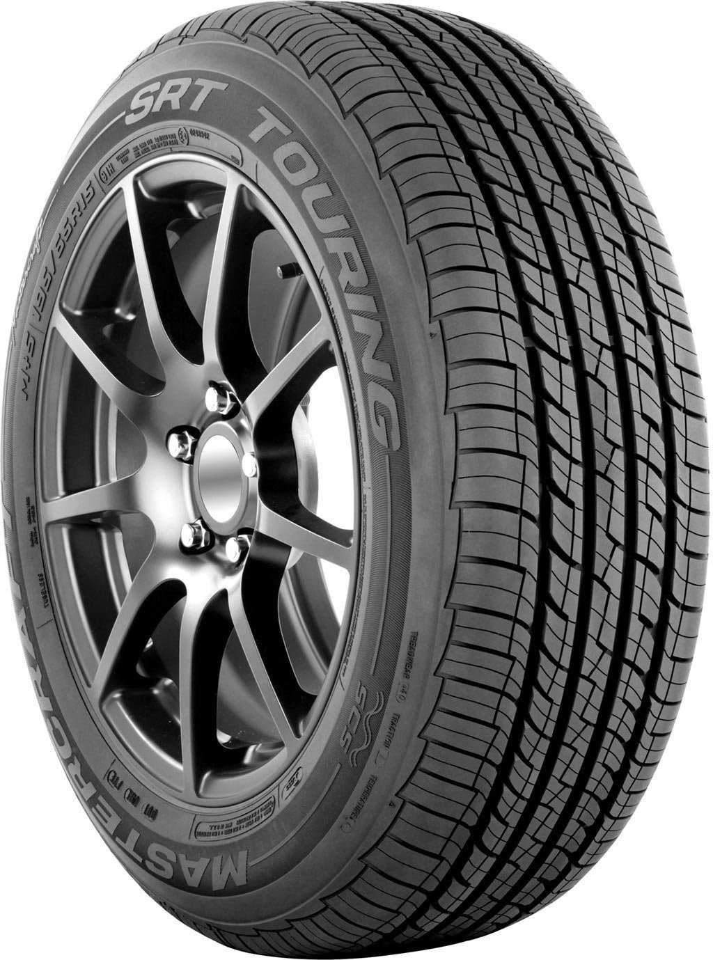 Mastercraft SRT Touring Radial Tire 225/65R17 102T - All-Season Performance Tire for SUVs & Crossovers | Durable Tread for Highway & City Driving