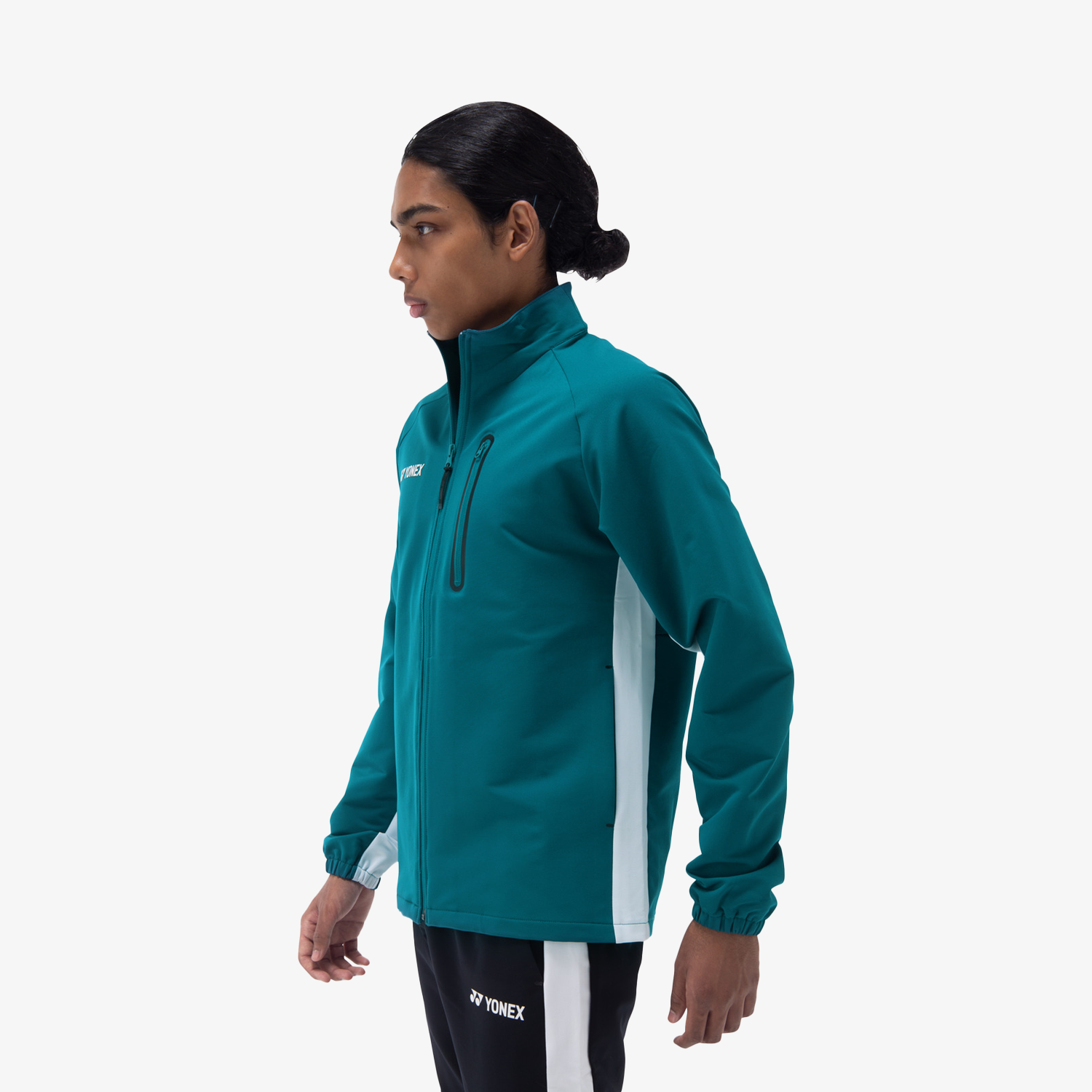 Yonex Men's Warm Up Jacket 50148 - Night Sky Color | Lightweight Athletic Training Jacket for Tennis, Running & Gym Workouts