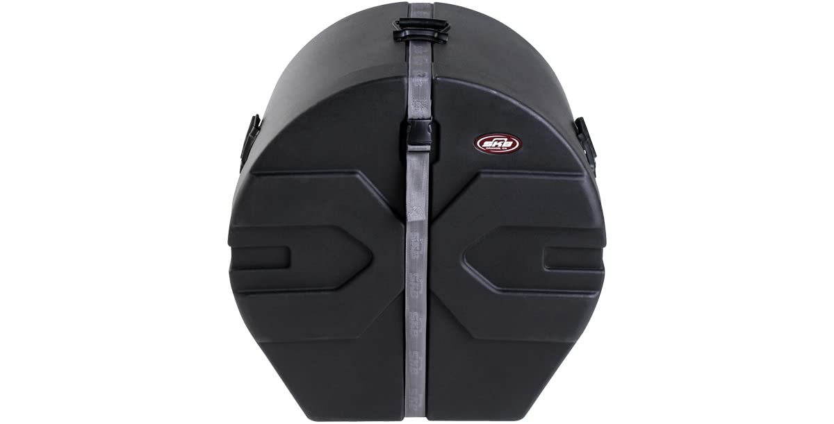 SKB 16x22 Padded Bass Guitar Case - Heavy Duty Protection for Electric & Acoustic Bass Guitars - Perfect for Gigging, Travel & Storage