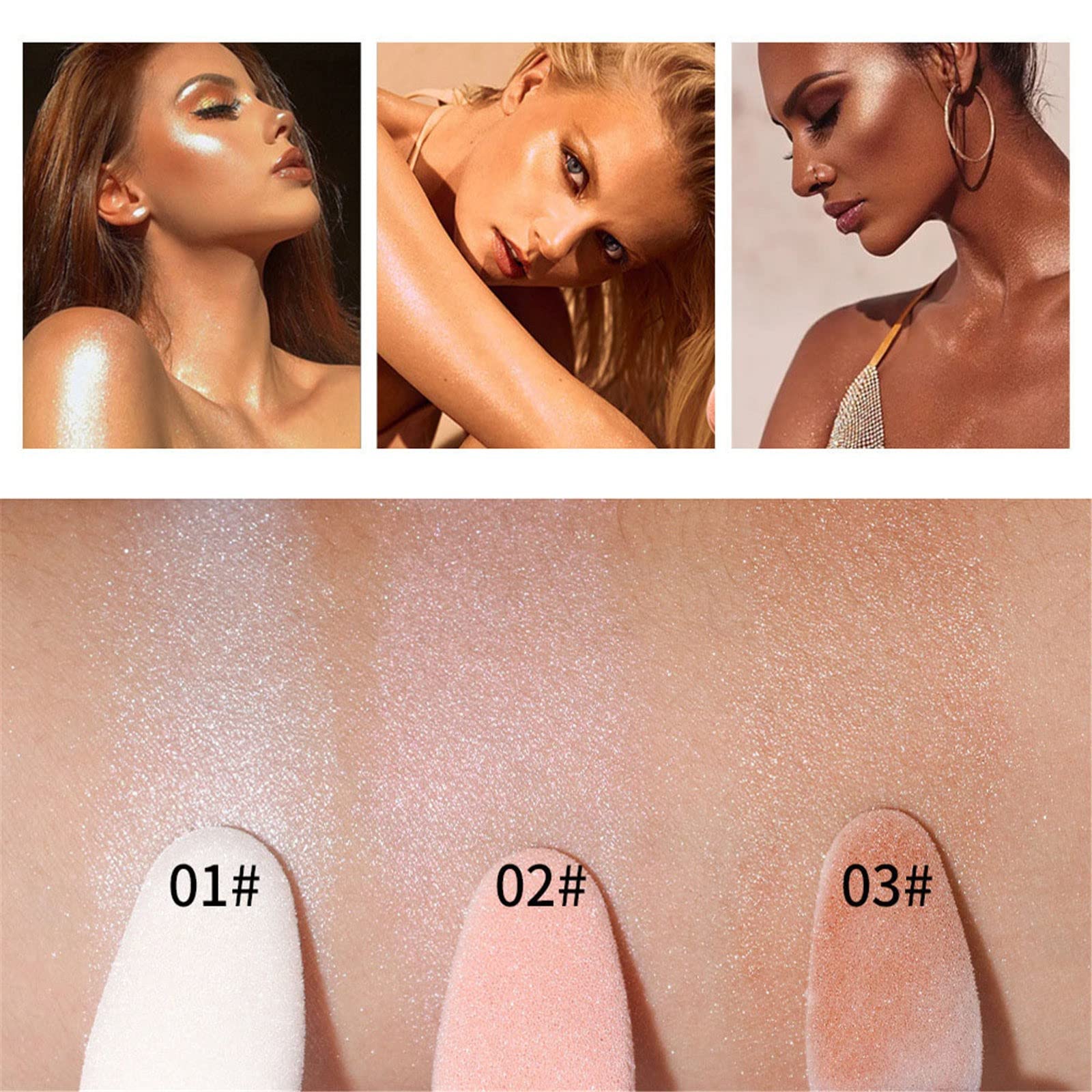 Best Makeup Highlighter Pen - Fairy High Light Flapping Powder for Face & Body, Natural Eyebrow & Stage Makeup Enhancer - Perfect for Daily Glow & Special Occasions
