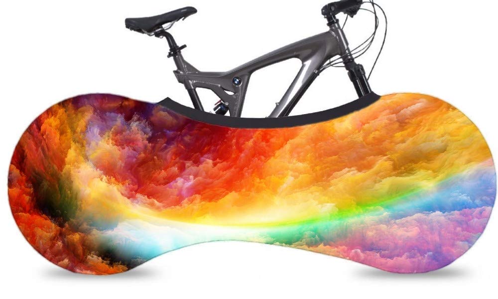 Waterproof Bike Cover - Elastic, Washable, Dirt-Free Storage Solution for All Bicycles - Perfect for Outdoor, Garage & Travel Protection