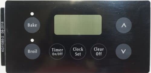 Supco Electric Range Overlay for Frigidaire Oven - Black (Model 316220729, OC0729) | Durable Stove Control Panel Cover for Kitchen & Home Use