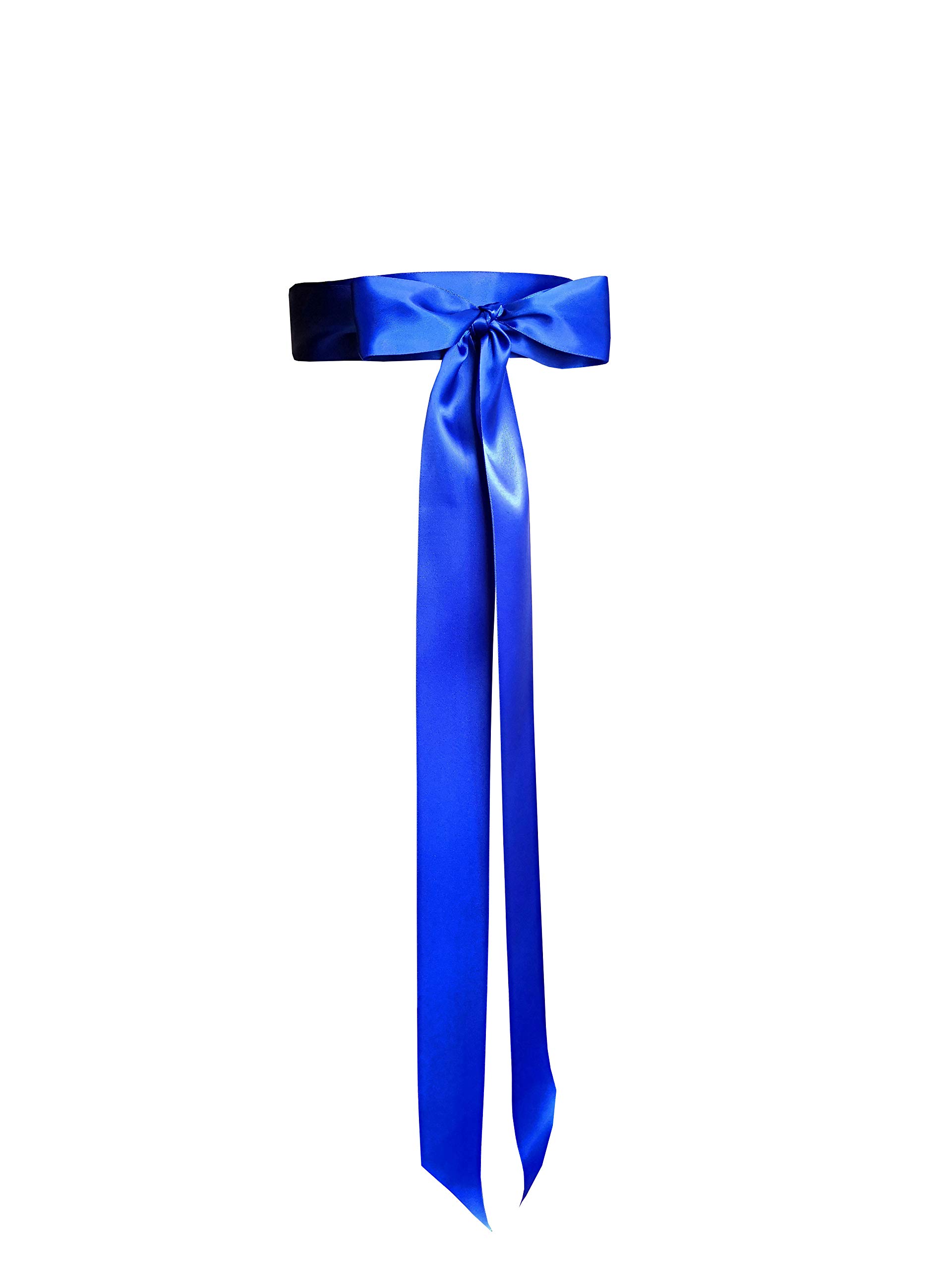 Leimandy 2-Inch Wide Satin Ribbon Sash for Wedding Dresses - Elegant Waist Belt for Bridal Gowns, Prom, Quinceañera & Formal Events - Adjustable Waistband Accessory in Classic Colors