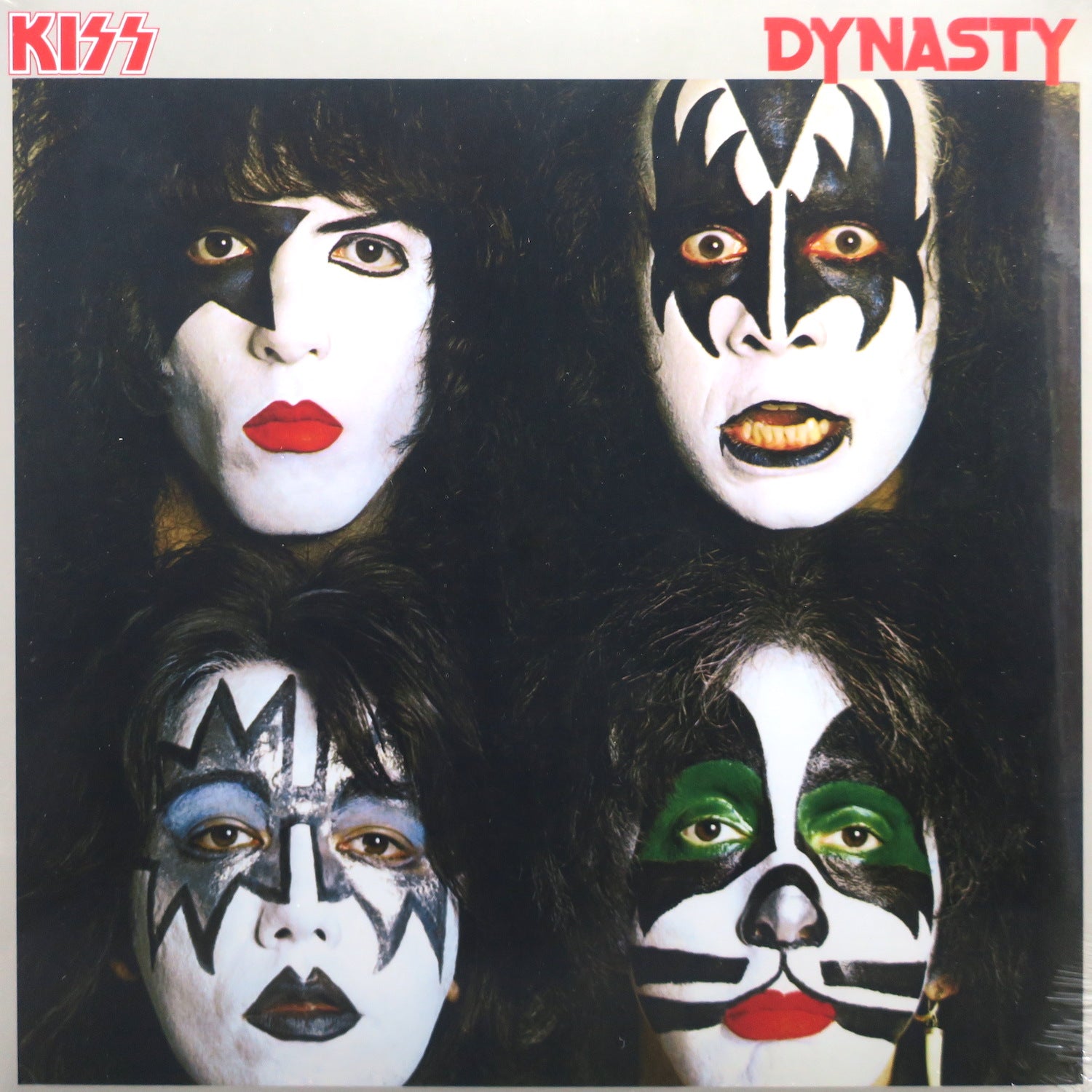 KISS 'Dynasty' US Remastered 180g Vinyl LP Record with Poster - Classic Rock Music Collectible for Home Listening & Music Enthusiasts
