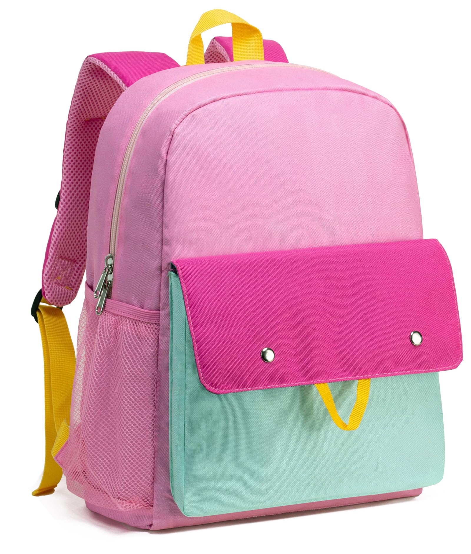 **Vorspack Toddler Backpack for Girls & Boys - Cute Small Preschool Backpack for Kids Ages 3-8, Lightweight & Durable Kindergarten School Backpack (Pink) - Perfect for School, Travel & Daycare**