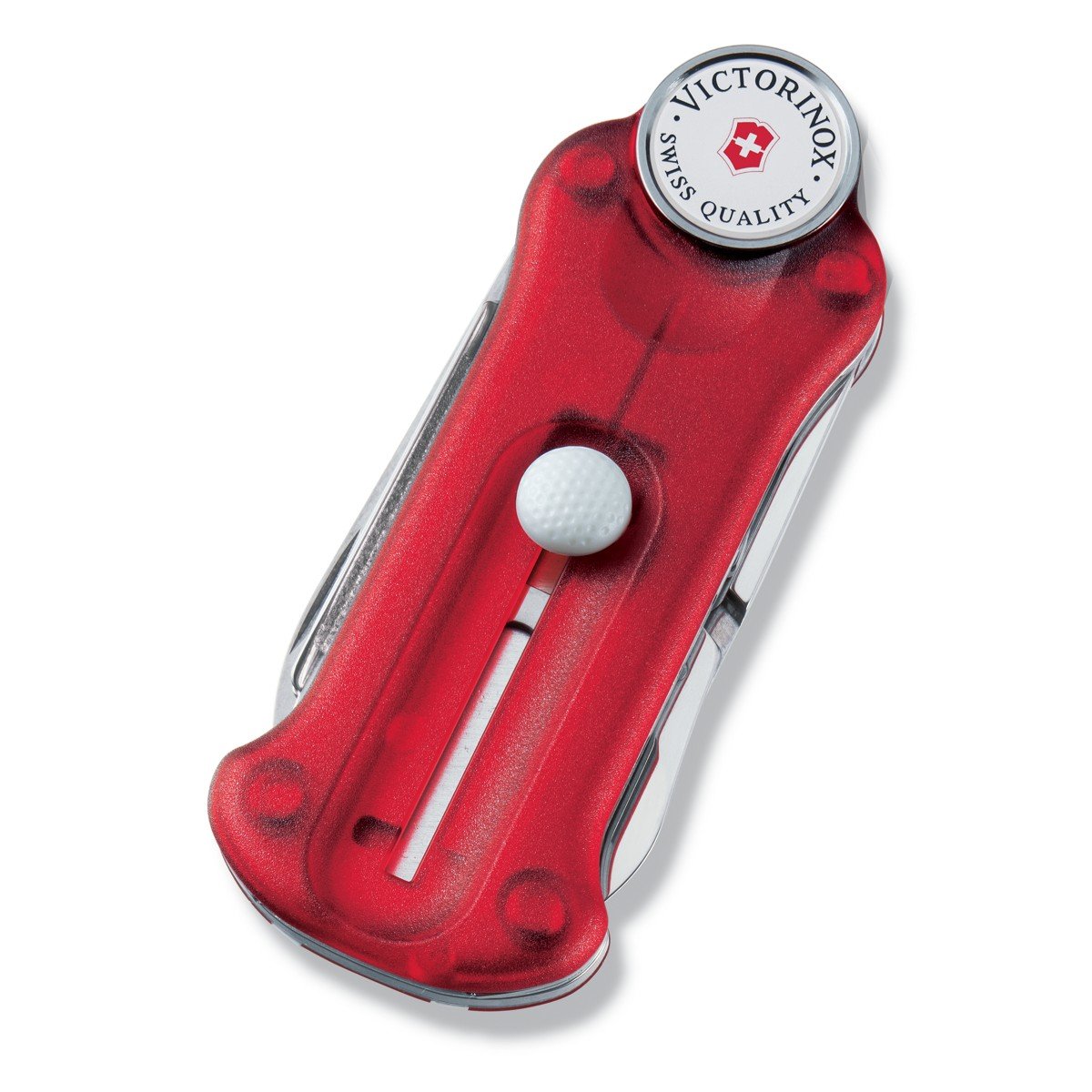 Victorinox Swiss Army Golf Multi-Tool – Compact & Durable Stainless Steel Golf Accessories for On-Course Repairs & Adjustments – Perfect for Golfers, Camping & Outdoor Adventures