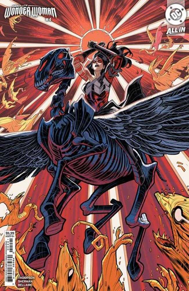 Absolute Wonder Woman #4 Cover B Elizabeth Torque Variant - Premium Card Stock Comic Book for Collectors & DC Fans - Perfect for Display, Gifts & Comic Conventions