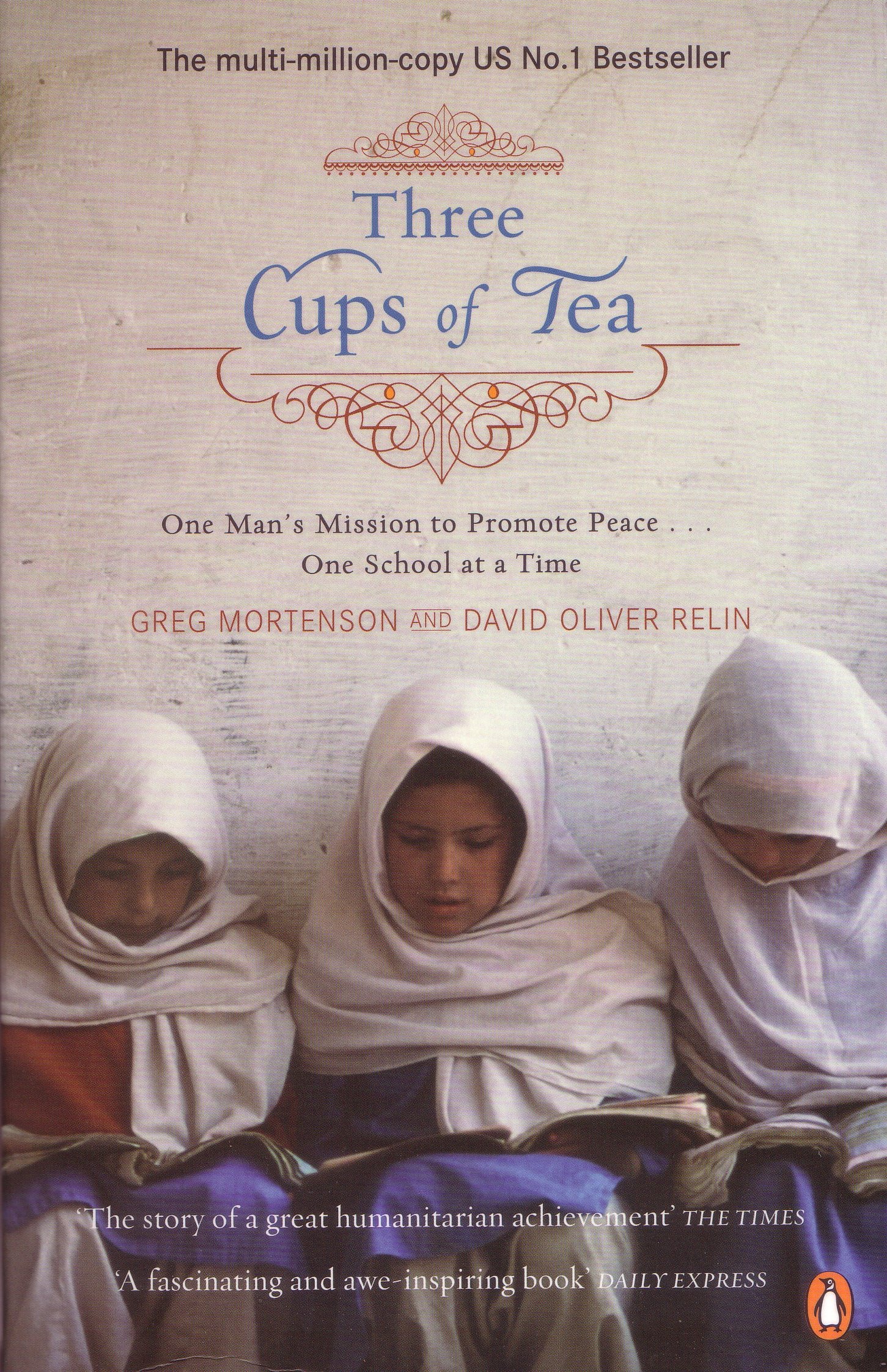 Three Cups of Tea: One Man's Extraordinary Journey to Promote Peace - One School at a Time | Inspirational Book for Educators, Travelers & Peace Advocates | Perfect for Book Clubs & Gift Giving