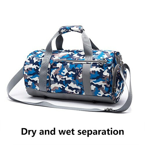 Roegadyn Waterproof Sports Bag for Women - Lightweight Gym Duffel Bag with Shoulder Strap - Perfect for Outdoor Workouts, Travel & Yoga Accessories Storage