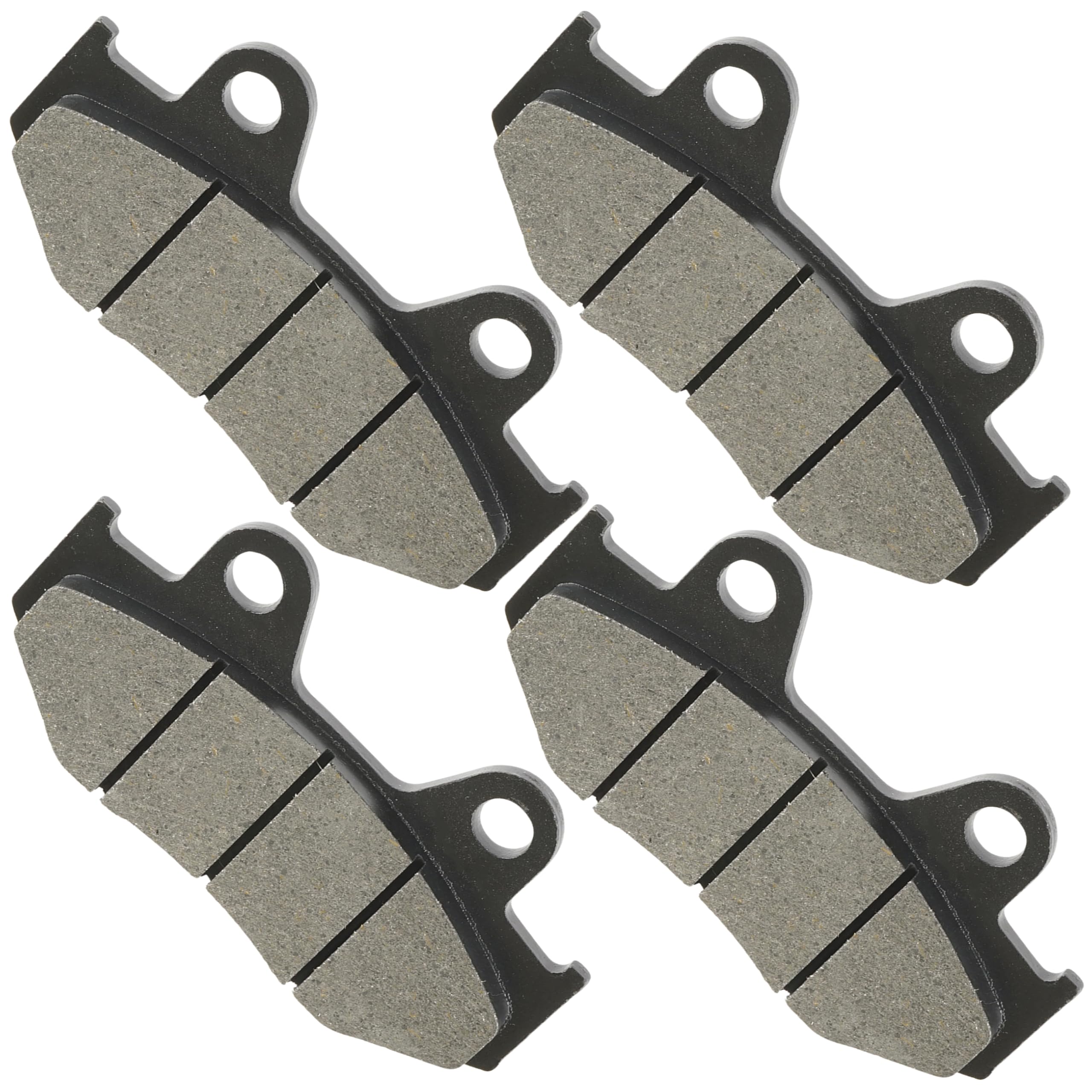 High-Quality Caltric Front & Rear Brake Pads for Honda ATC250R ATC-250R 250R (1985-1986) - Durable Off-Road Braking Solution for ATV & Dirt Bike Adventures
