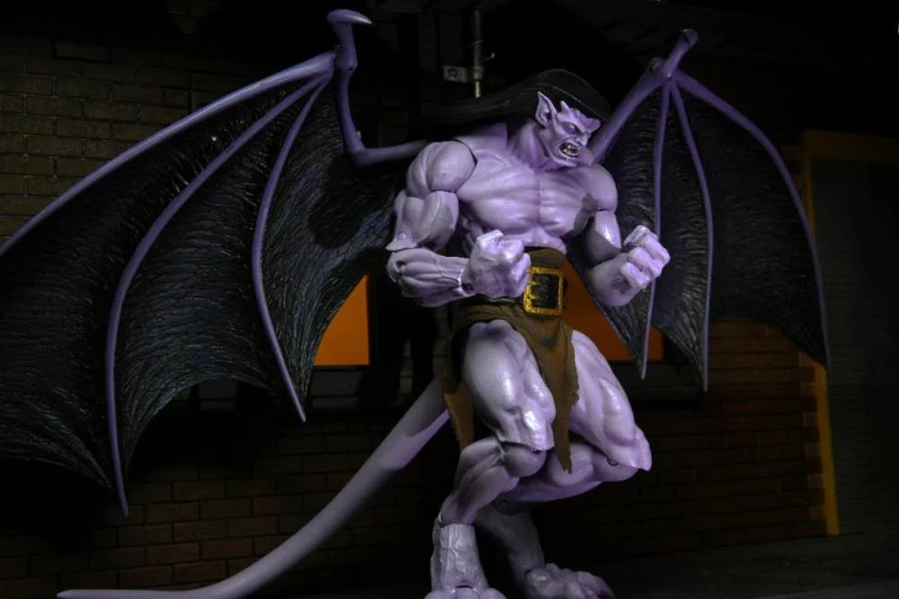 Goliath Disney’s Gargoyles NECA Ultimate Action Figure - Collectible 7-Inch Scale Figure with Multiple Accessories - Perfect for Display, Gifts, and Disney Fans Collection