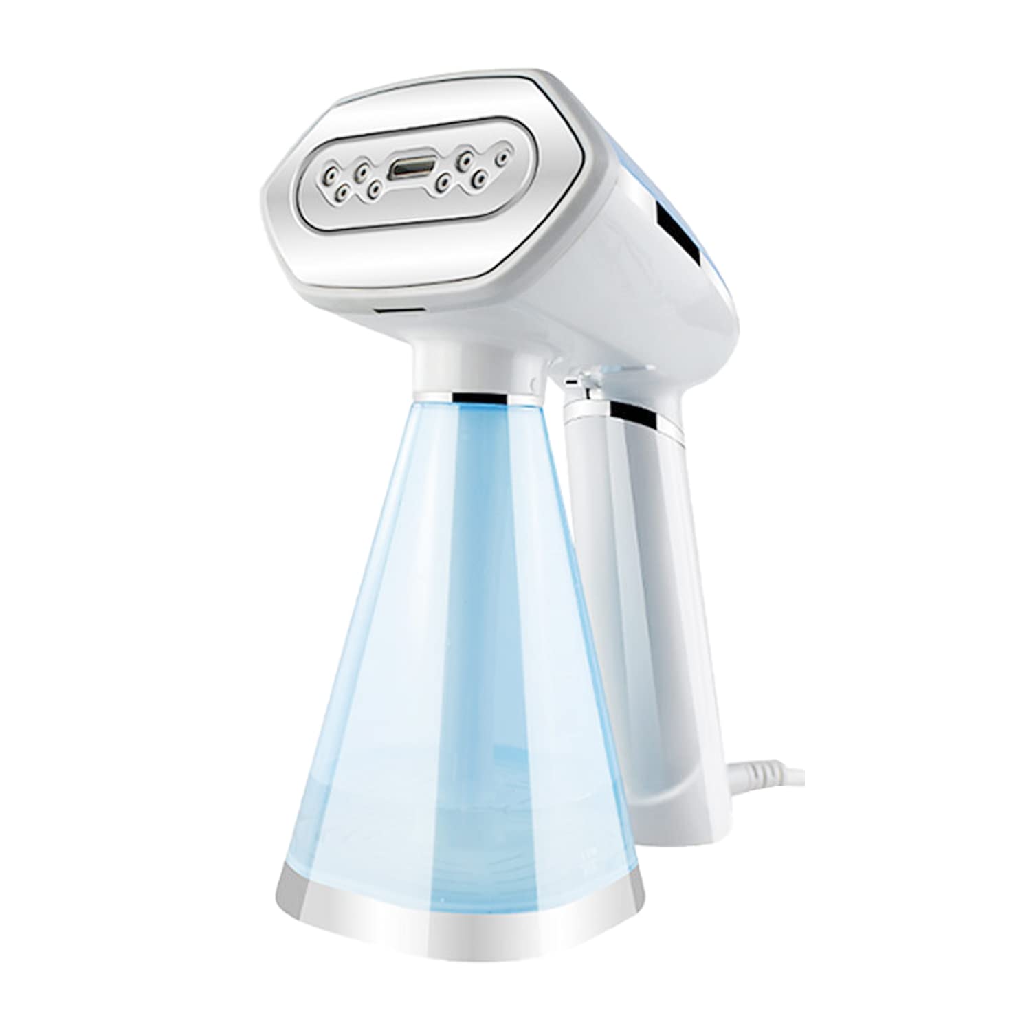 **Portable Handheld Garment Steamer - 1200W Fast Heating Mini Travel Steamer for Clothes, 3 Steam Levels, Auto Shut Off & Leak Proof - Perfect for Wrinkle Removal at Home, Office, and Travel**