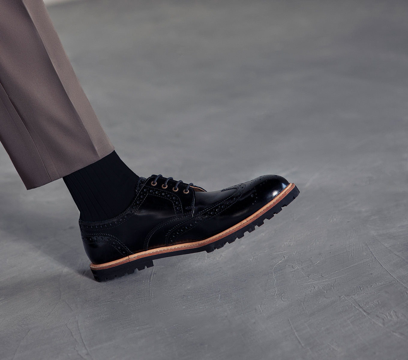 Premium Men's Charter Brogue Leather Shoes - Classic Oxford Style for Business & Formal Wear - Perfect for Office, Weddings & Special Occasions