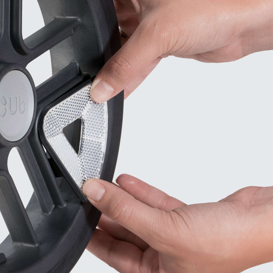 UPPAbaby Vista Stroller Wheel Reflectors - Set of 4 for Enhanced Night Safety | Perfect for Evening Walks & Low-Light Conditions