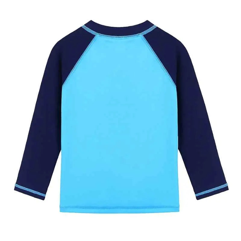 Adorable Long Sleeve Cartoon Swimwear for Toddlers - UPF 50+ Sun Protection Baby Bathing Suit | Perfect for Beach, Pool & Summer Water Play