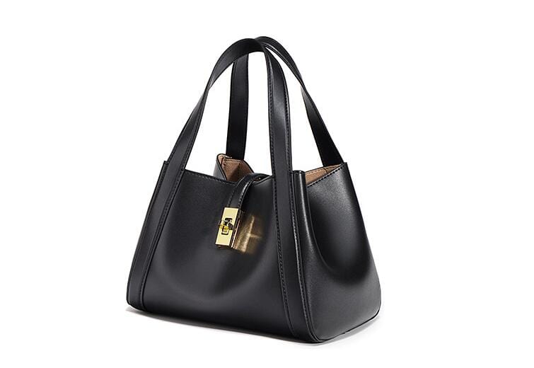 Stylish Small Leather Tote Crossbody Bag for Women - Perfect for Work, Travel & Everyday Use | Premium Genuine Leather Handbag